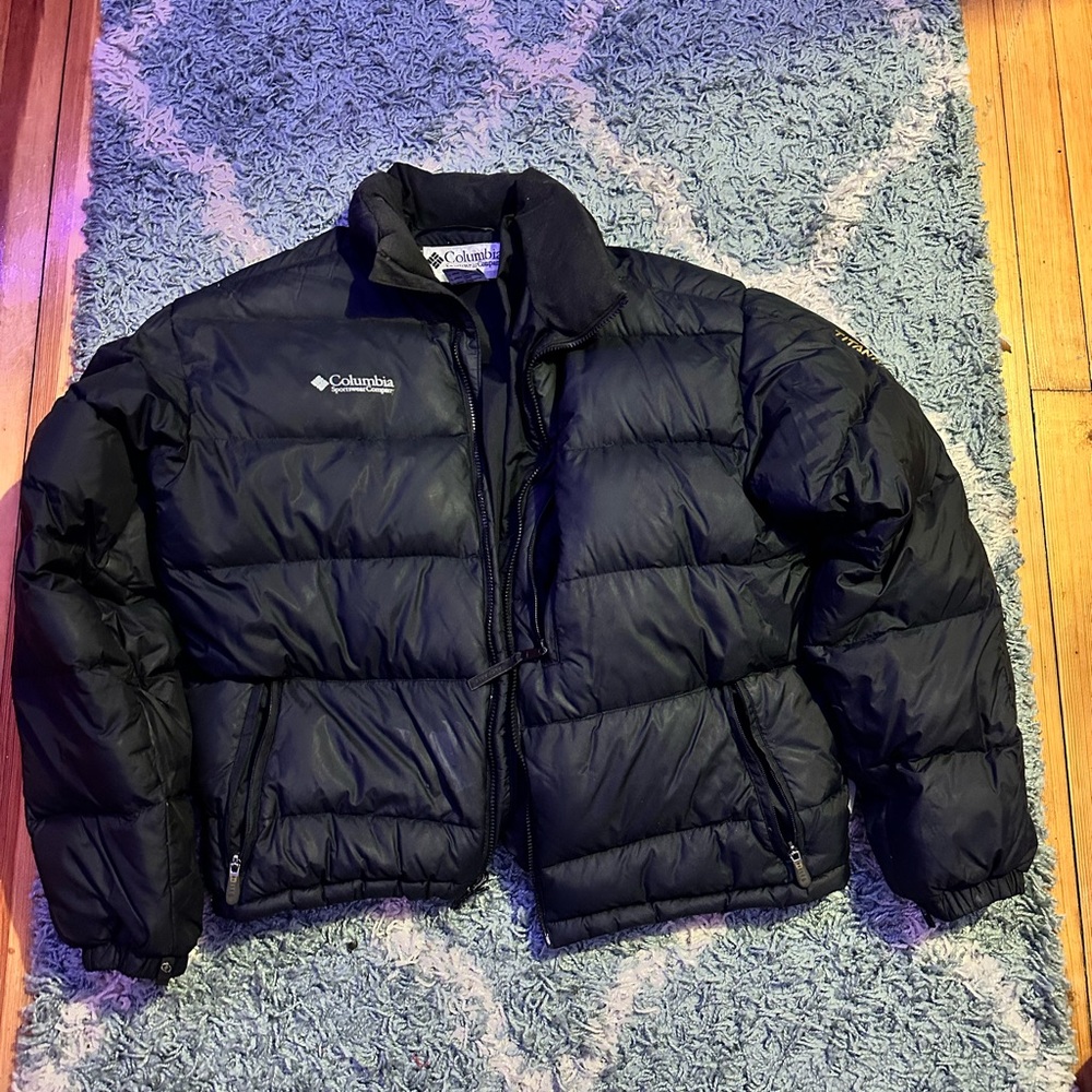 Columbia Large Black Men’s Puffy Coat